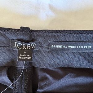 J. Crew Black Tailored Trousers